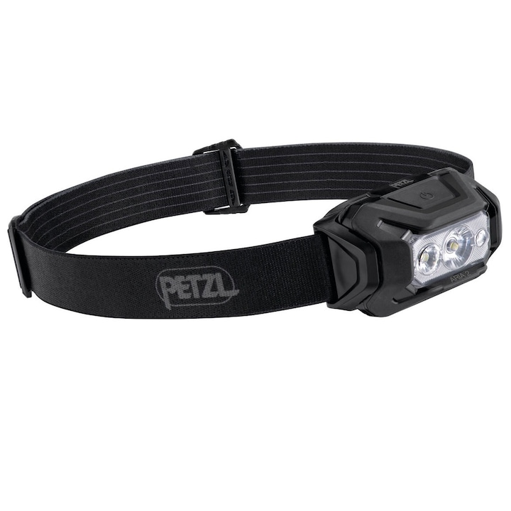 Челна лампа Petzl Aria 2 RGB, 450 лумена, водоустойчивост IP67, черна, 58.5x42x33.5mm