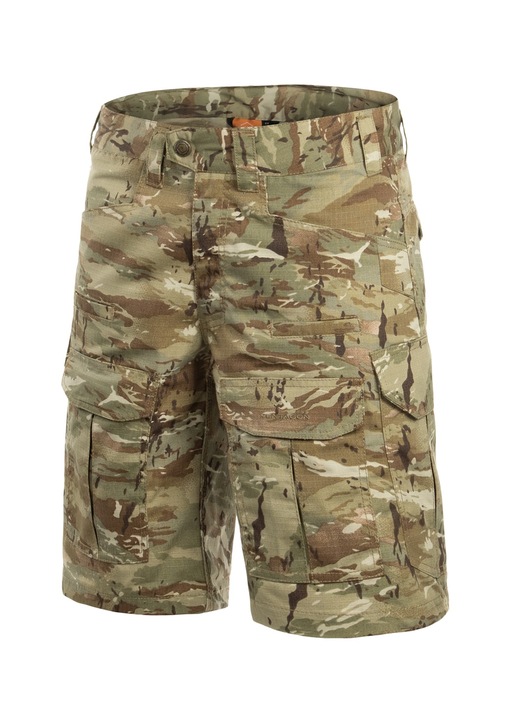 Taktikai rövidnadrág Pentagon Lycos, RipStop, PentaCamo, pamut, Terepszínű