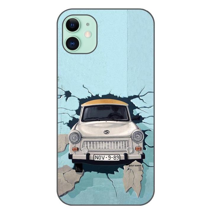 Husa compatibila cu Apple iPhone 11 Silicon Gel Tpu Model Trabant