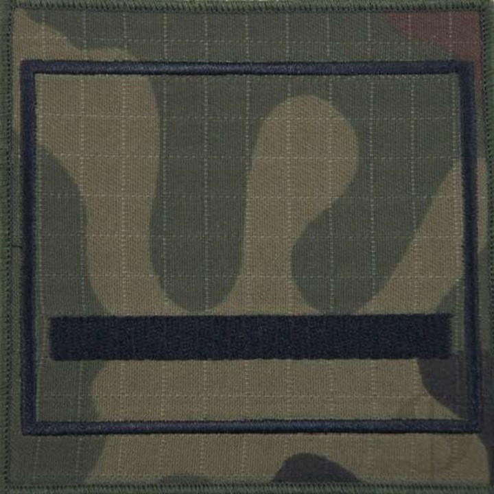 Petic pentru haine, MON, Soldat senior, 94 x 94 mm, Camuflaj