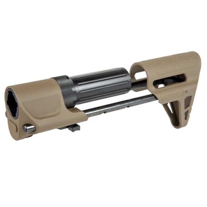 Accesoriu pentru arme, Specna Arms, Pentru replici AR15, Textura antiderapanta, Argintiu / Bej