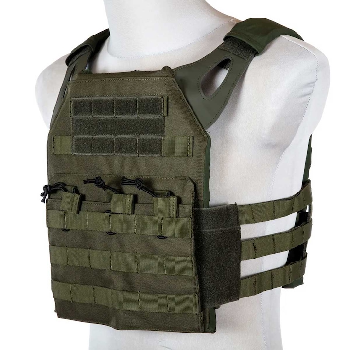 Vesta tactica, Specna Arms, Nylon, Sistem MOLLE, Reglabila, Verde