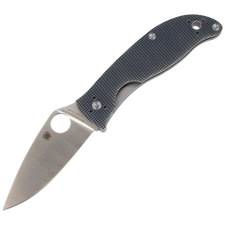 Spyderco összecsukható kés, Rozsdamentes acél, 198 mm, Ezüst