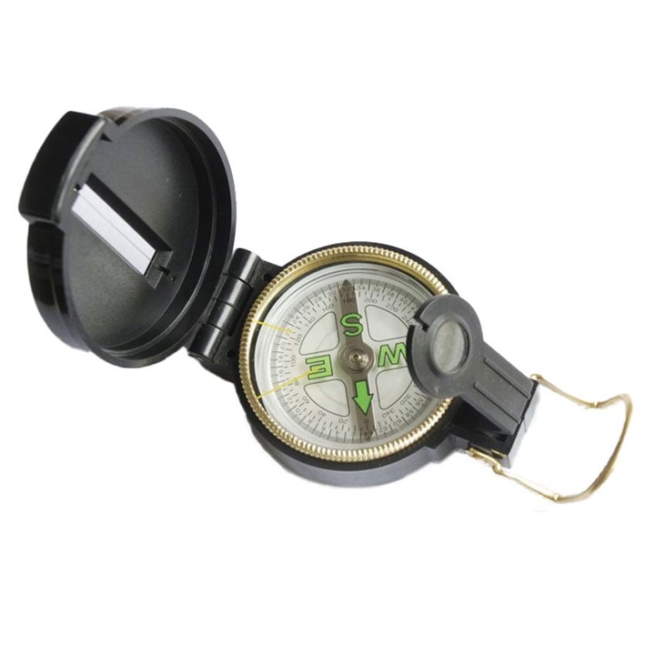 Busola, Tac Maven, ABS, Marcaje fosforescente, 75 x 55 x 30 mm, Multicolor