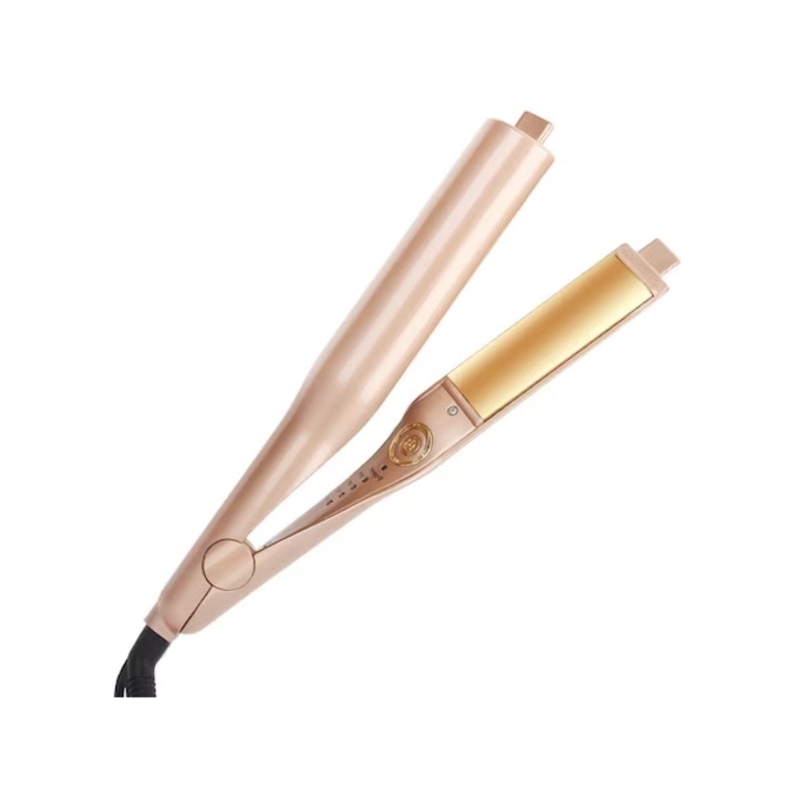 Placa de indreptat si ondulat parul Virtual Trend®, Functie antistatica, Controlul temperaturii 140°-220°C, Auriu