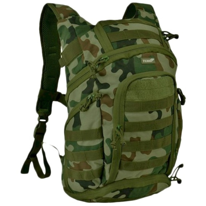Rucsac, Texar Cober, 25l, Poliester, sistem MOLLE, 45x35x20cm, Camuflaj