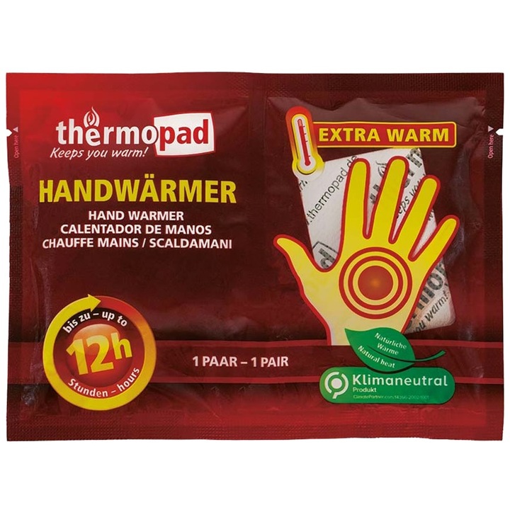 Incalzitor chimic maini, Thermopad, 57-68 Grade, 12h, Alb