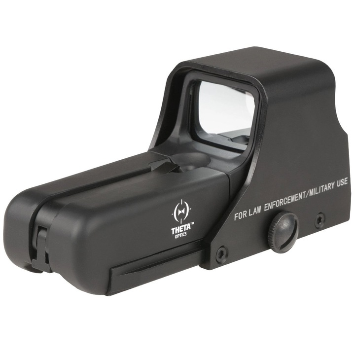 Dispozitiv de ochire Red Dot, Theta Optics, Metal, 145 mm, Negru