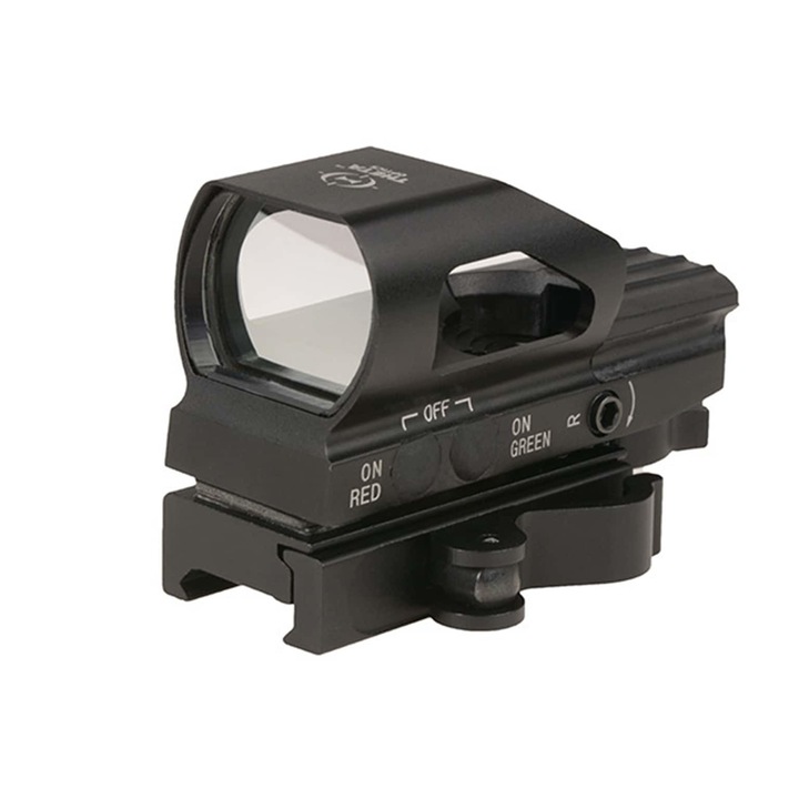 Обхват, Theta Optics, червена/зелена точка, 80 mm, 135 g, черен