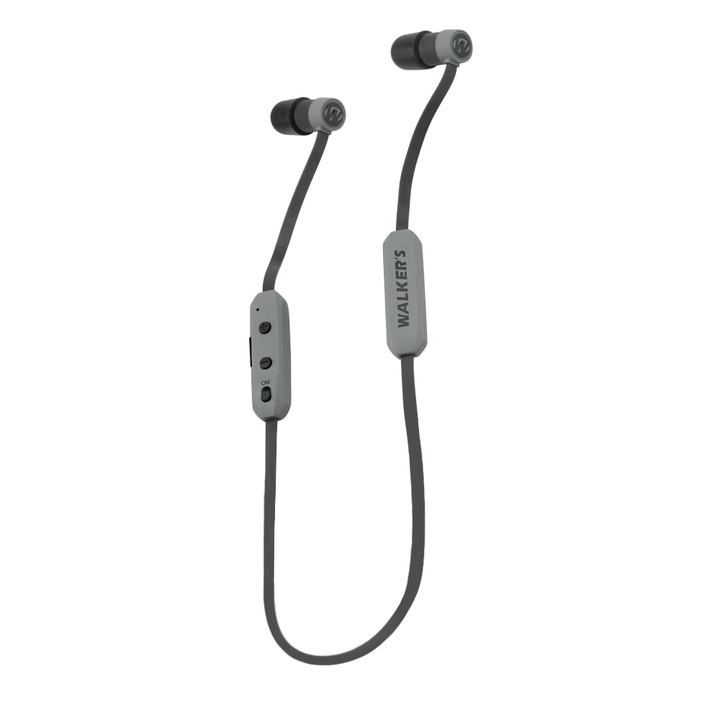 Protectii auditive active Walker's, 29 dB, set cu cablu micro USB si 3 perechi de dopuri interschimbabile
