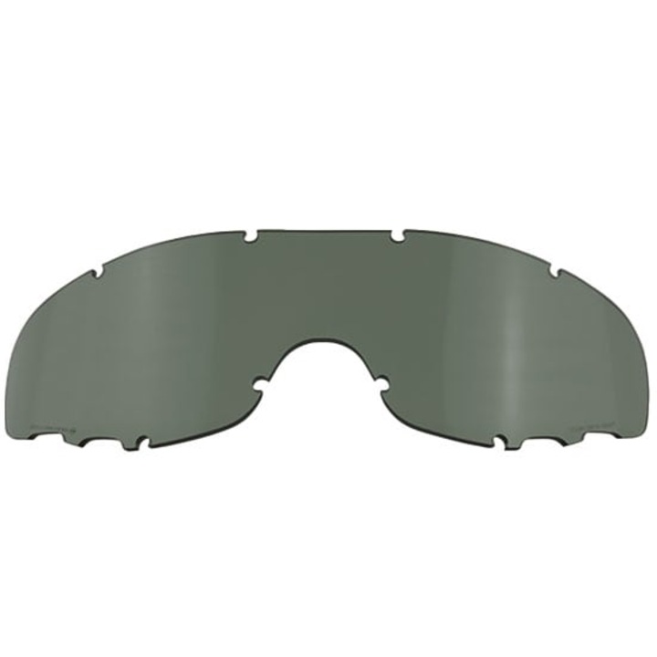 Vizor balistic nuantat pentru ochelari Wiley X SPEAR, transmisie lumina 15%, gri, protectie UV 100%