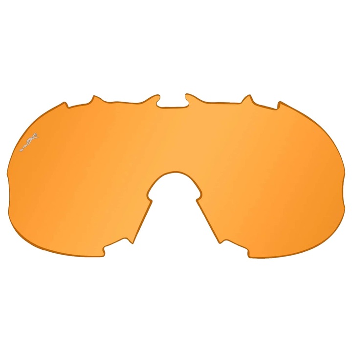 Vizor ochelari de protectie, Wiley X, Policarbonat, Portocaliu