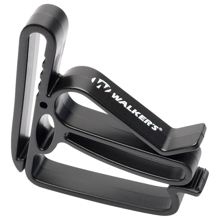 Suport, Walkers, pentru protectie auditiva si ochelari, polimer, negru, 71x74x12mm