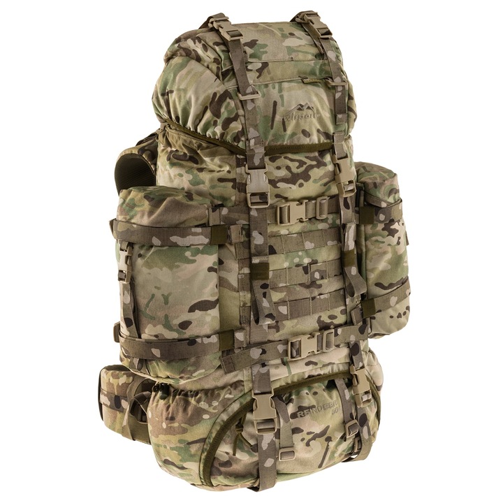 Rucsac militar, Wisport Reindeer, 55L, 600x340x260 mm, Camuflaj