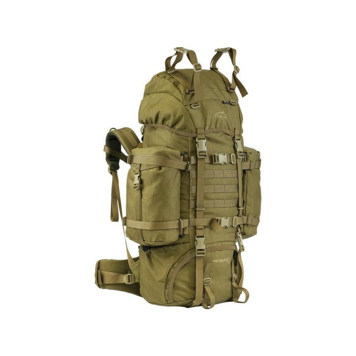 Военна раница/раница за оцеляване, WISPORT, Cordura, 75 л, 65 x 36 x 32 см, каки