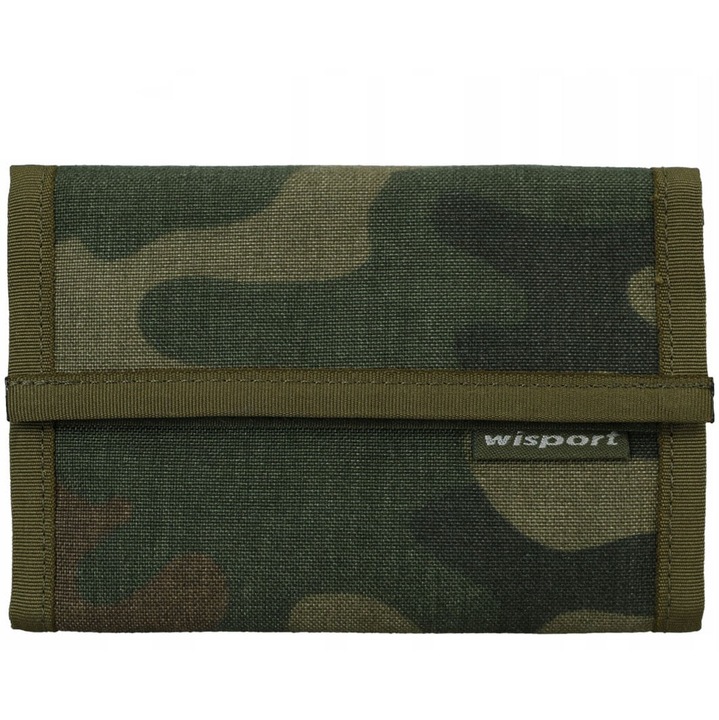 Portofel tactic barbatesc, WISPORT Lizard, Cordura, 10x14cm, Verde militar