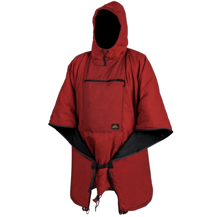 Poncho multifunctional Helikon-Tex Swagman, izolat, Crimson Sky, 145x200cm