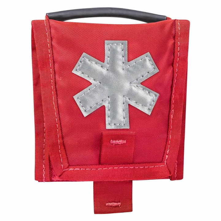 Husa sanitara, Helkion-Tex, 110 cm, Rosu