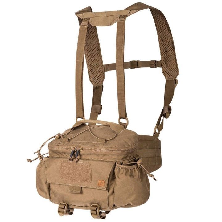 Rucsac tactic camping, Helikon-Tex Foxtrot Mk2, Cordura, 26x18x12cm, Coyote