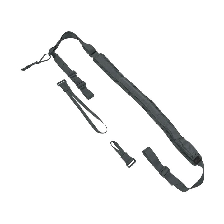 Sistem suspensie 2 puncte pentru arma, Helikon-Tex, Nylon, Gri umbra