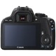 Aparat foto DSLR Canon EOS 100D, 18MP, Black + Obiectiv EF-S 18-55mm IS STM