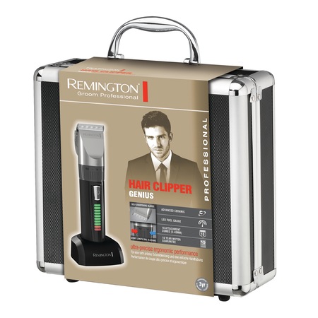 Aparat de tuns Remington HC5810, acumulator, 10 accesorii, geanta trenspor, Negru