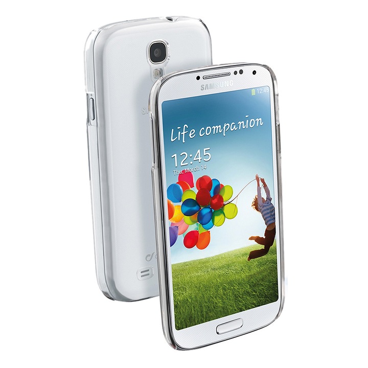 Протектор Cellular Line Invisiblecgalaxys4, за Samsung Galaxy S4, Прозрачен