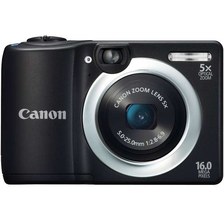 Aparat foto digital Canon PowerShot A1400, 16MP, Black