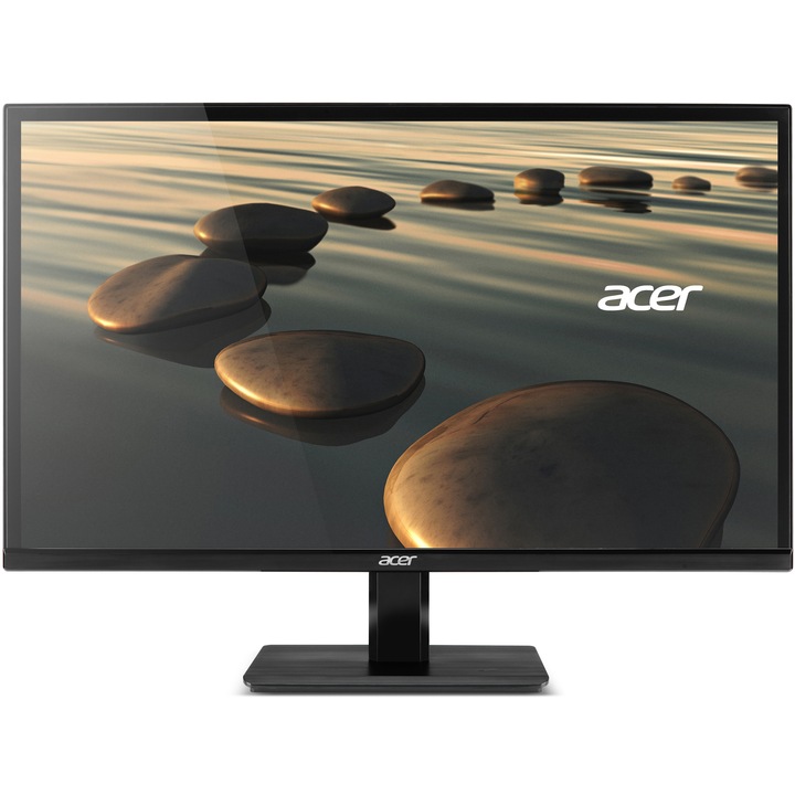 Monitor LED IPS Acer 21.5'', Wide, Full HD, DVI, HDMI, MHL, Boxe, ZeroFrame, Negru, H226HQLBMID