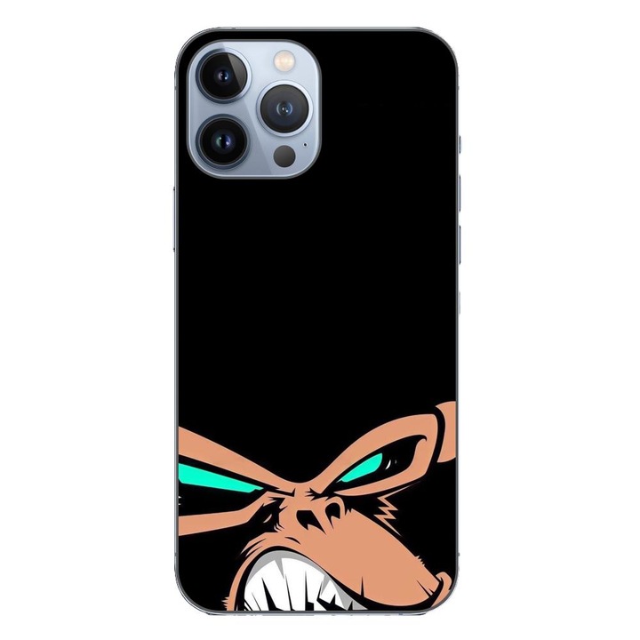 Кейс, съвместим с Apple iPhone 13 Pro Max Silicone Gel Tpu Модел Angry Monkey
