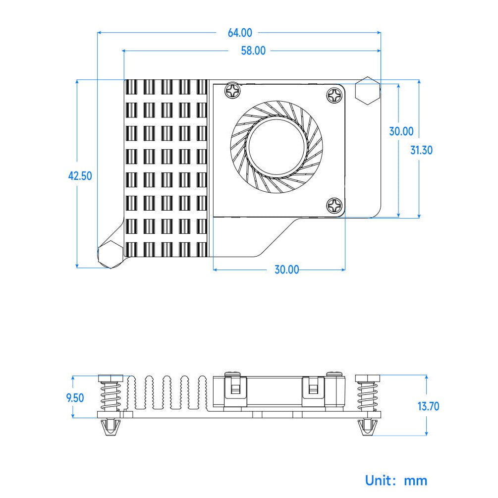 Radiator aluminiu, ventilator dedicat, pentru Raspberry Pi 5 - eMAG.ro