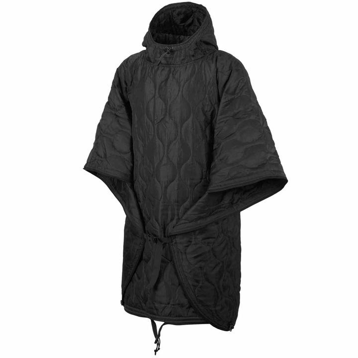 Poncho multifunctional Swagman Roll, Helikon-Tex, Poliester, 205 x 140 cm, Negru