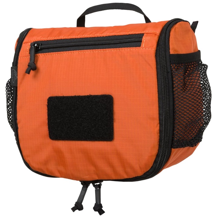 Portfard de calatorie, Helikon-Tex, Nailon, Compact, Oglinda detasabila, Velcro, 25 x 19 cm, Portocaliu / Negru