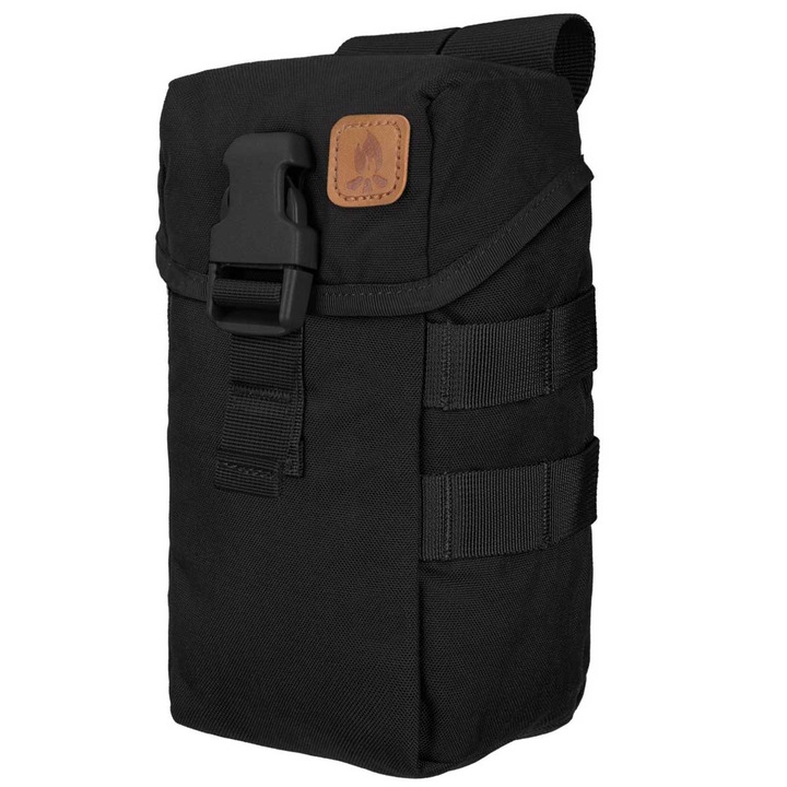 Buzunar pentru Canteen Apa Helikon-Tex, Nylon, Negru, 24x10x8cm