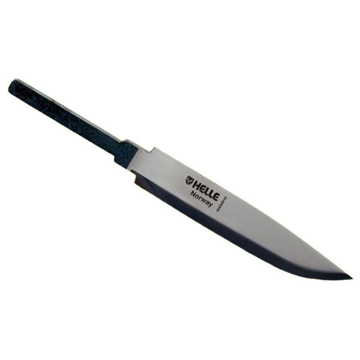 Lama pentru cutit, Helle Speiderkniven, Otel, 12C27, 90x16.3x2.4mm, Argintiu