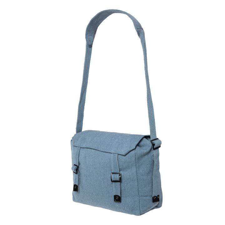 Geanta drumetii, Highlander, Bumbac, 18 L, 26.5 x 20 x 10 cm, Albastru