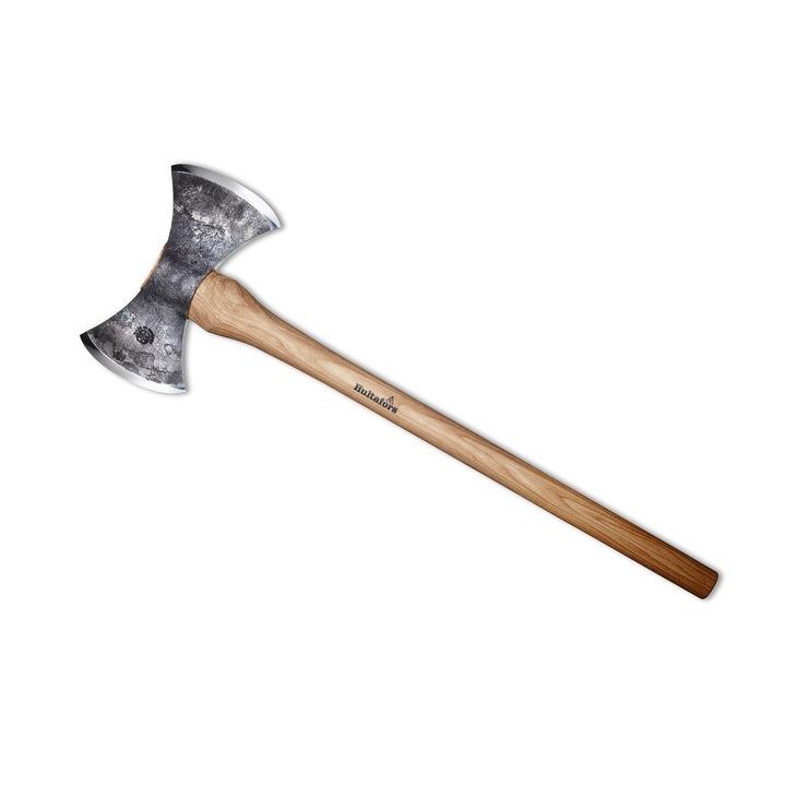 Hajító fejsze, Hultafors, szénacél, 760 mm, 1600 g, barna/szürke
