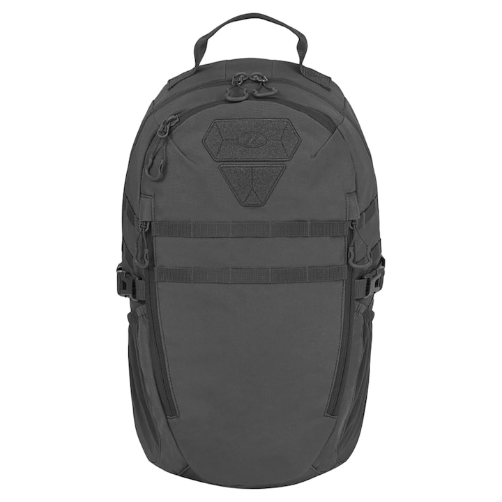 Rucsac Highlander, poliester, gri inchis, 20 l
