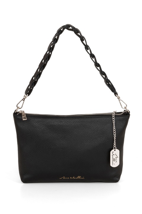 Anna Morellini, Кожена чанта за рамо, Черен