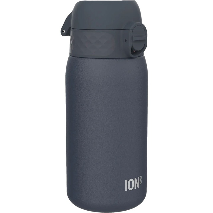 Бутилка Ion8, неръждаема стомана, 400 ml, сиво