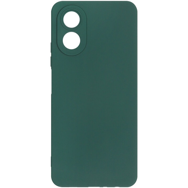Калъф за телефон Etuo, Съвместим с Oppo A18 - Soft Flex - зелен, силиконов