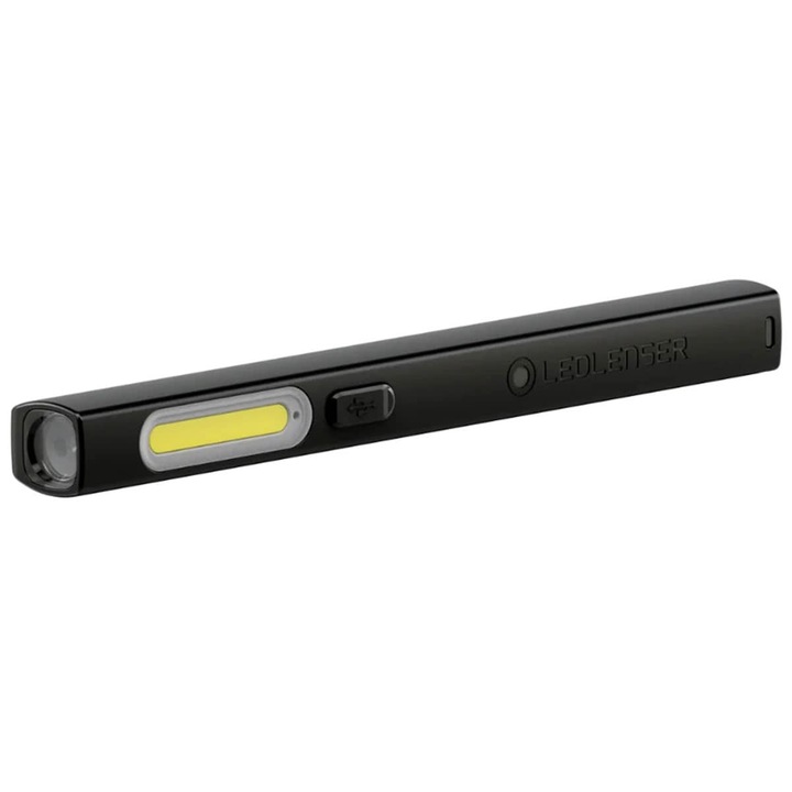 Фенер LEDLENSER W2R, 220 лумена, водоустойчивост IP54, включена батерия, 176x24x17mm