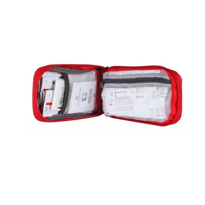 Trusa sanitara echipata, Lifesystems, Sterile Pro, Nylon Rip-Stop, 180x90x50mm, Rosu