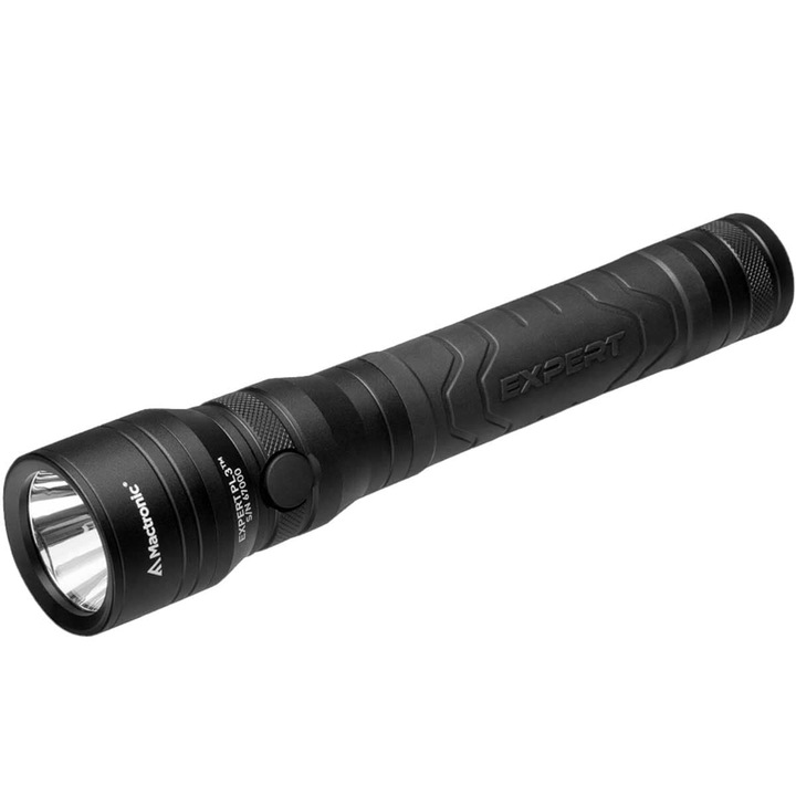 Фенерче Mactronic Expert PL3, Cree XM-L2 LED, 800 лумена, водоустойчивост IPX7, черен, 48x239mm