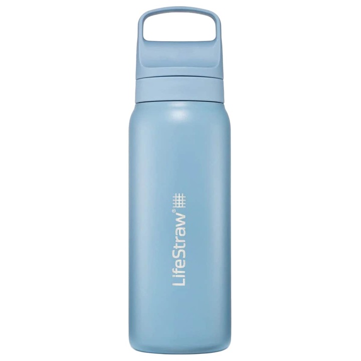 Sticla, LifeStraw, Otel inoxidabil, 700 ml, Albastru