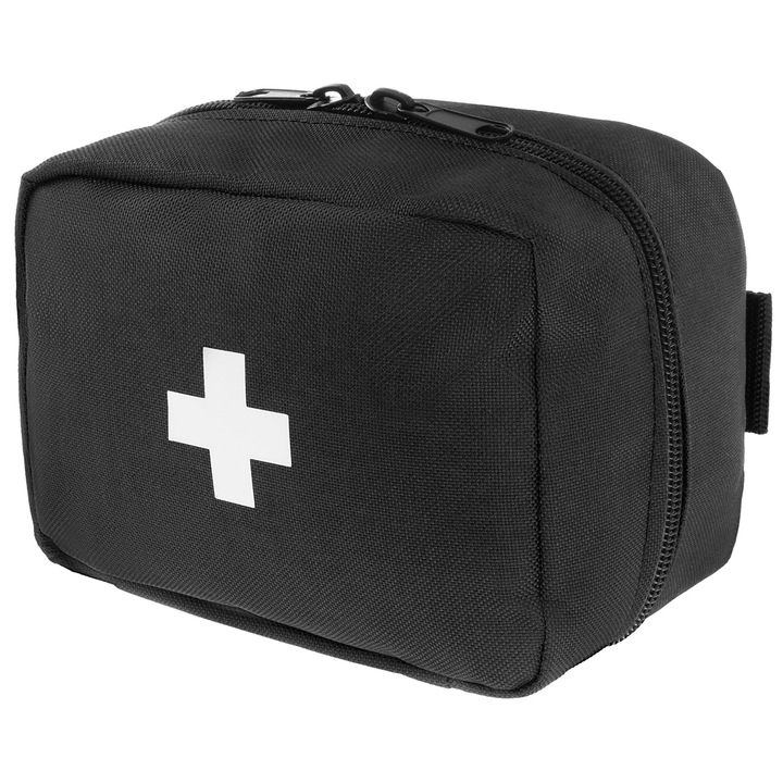 Trusa sanitara echipata, Medaid, Tip 320, Cordura, 450 g, Negru, 160 x 120 x 110 mm