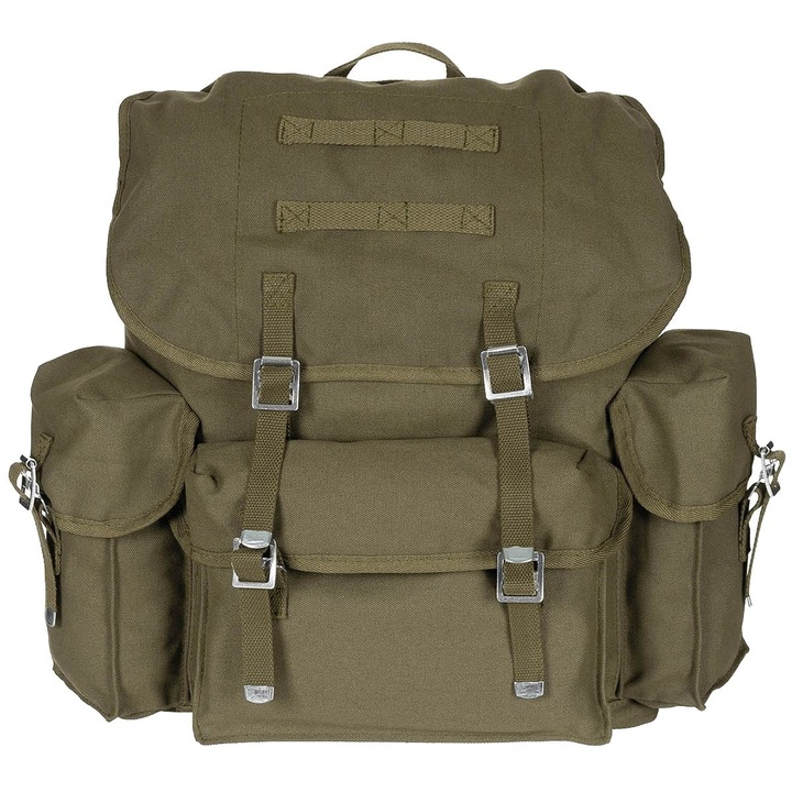 Раница, MFH, Памук, 30 л, 45 x 40 x 24 см, Olive green