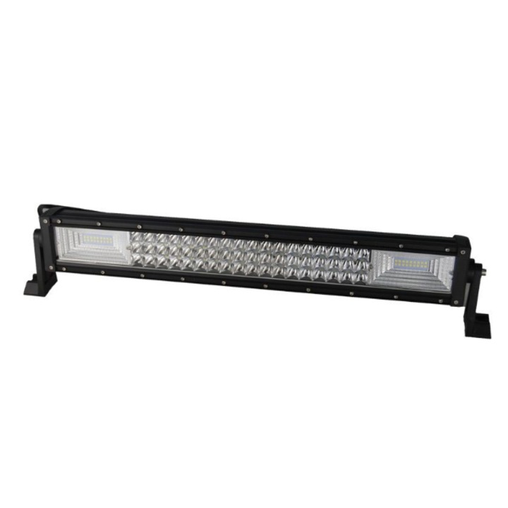 LED Bar Auto projektor 288W, 96LED, OFF Road, LED-ek 3 sorban, 12V-24V, BZRSH, 55 cm
