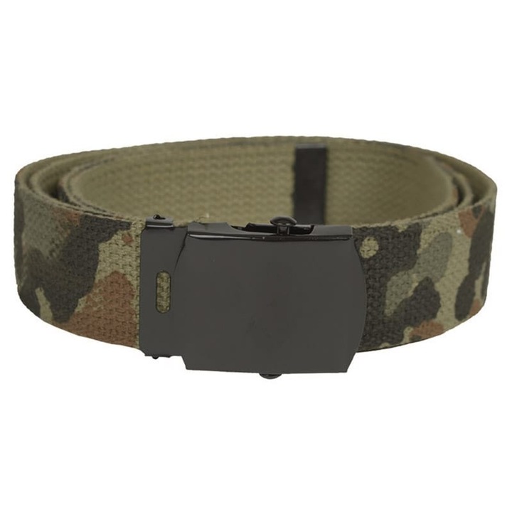 Curea barbati MIL-TEC, ajustabila, camuflaj, 30mmx130cm