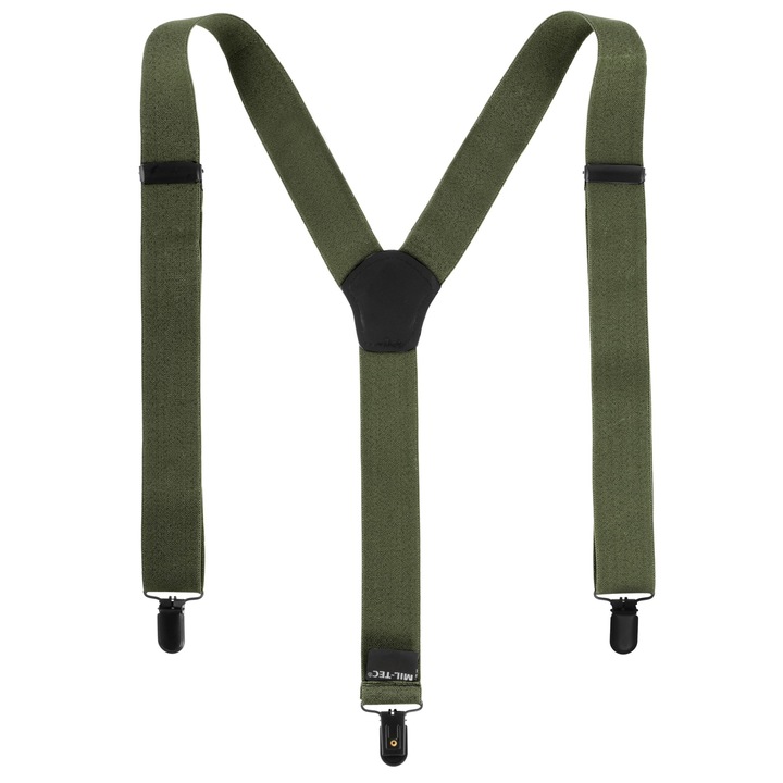 MIL-TEC nadrágpántok, poliészter, olíva, 120 cm
